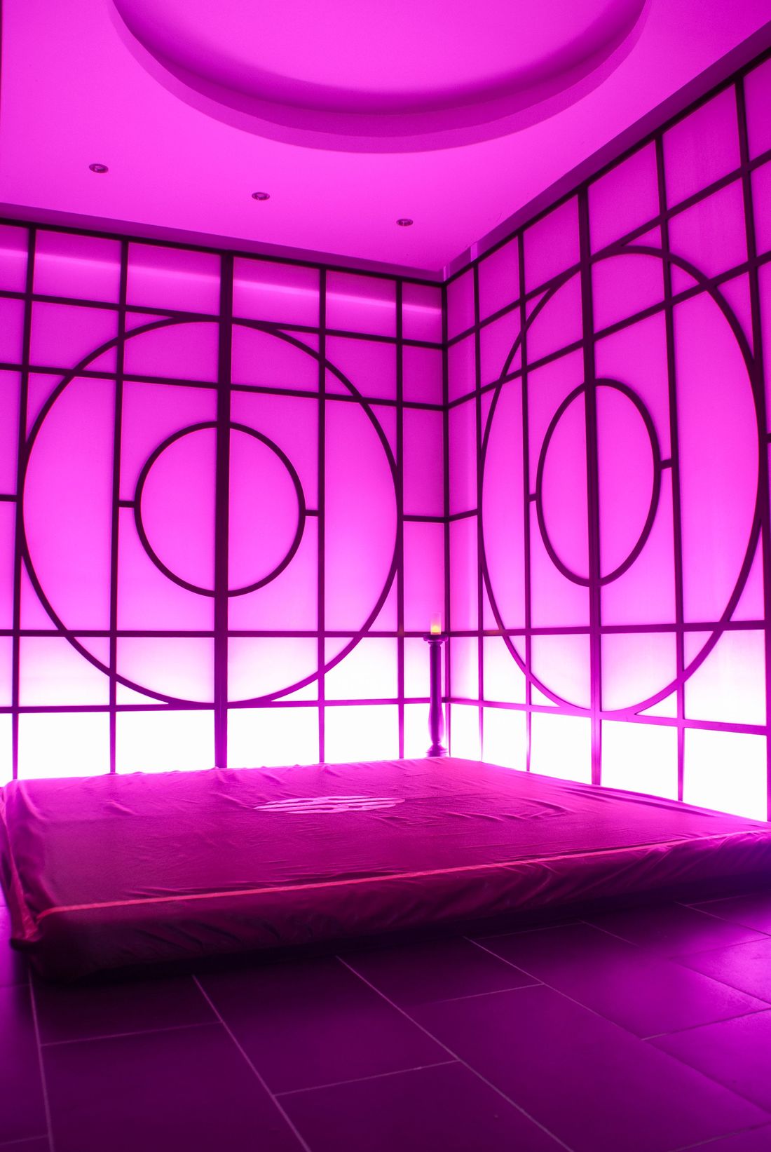 Private room at our erotic massage centre in Marbella